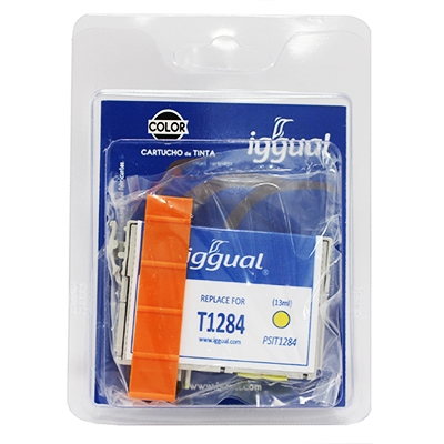 iggual PSIT1284454 ink cartridge Yellow