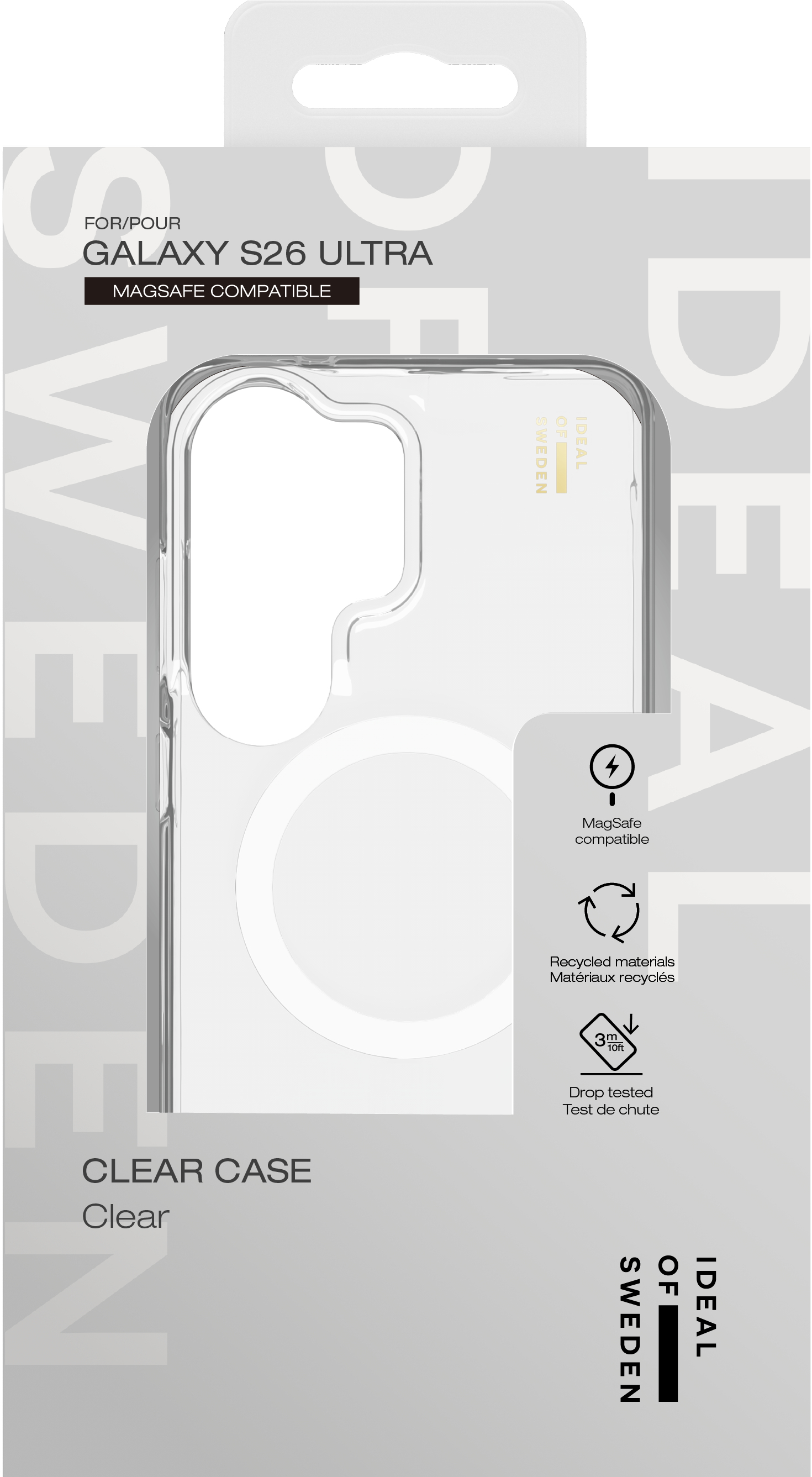 iDeal of Sweden Clear Case MagSafe Galaxy S26 Ultra Clear – image 3