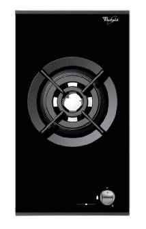 Whirlpool AKT351IX hob Black Built-in Gas 1 zone(s)