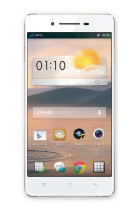 Oppo R1 12.7 cm (5") Single SIM Android 4.2 3G Micro-USB 1 GB 16 GB 2410 mAh White