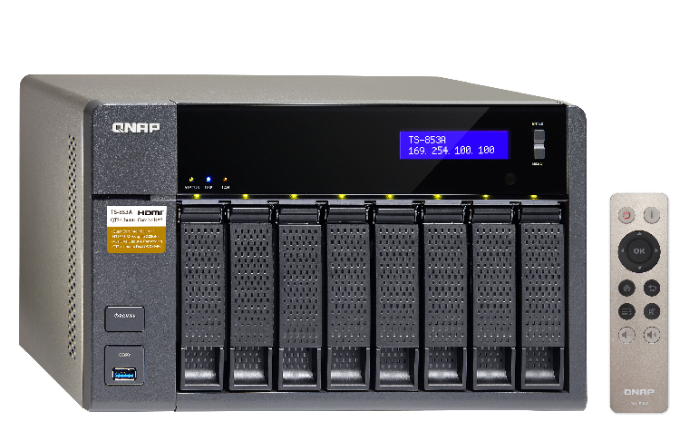 QNAP TS-853A NAS Tower Intel® Celeron® N3150 – image 2