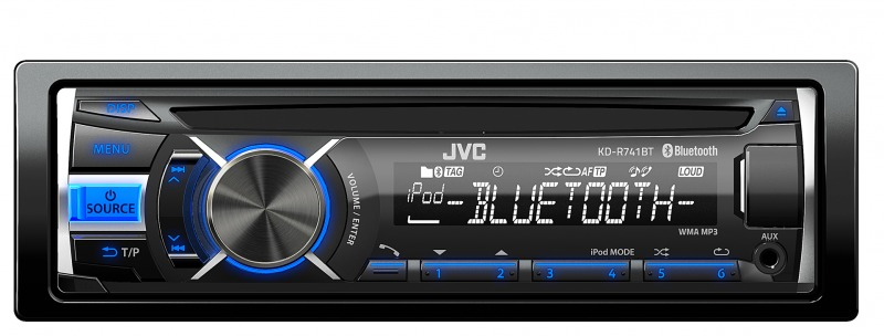 JVC KD-R741BTE car media receiver Black – image 2