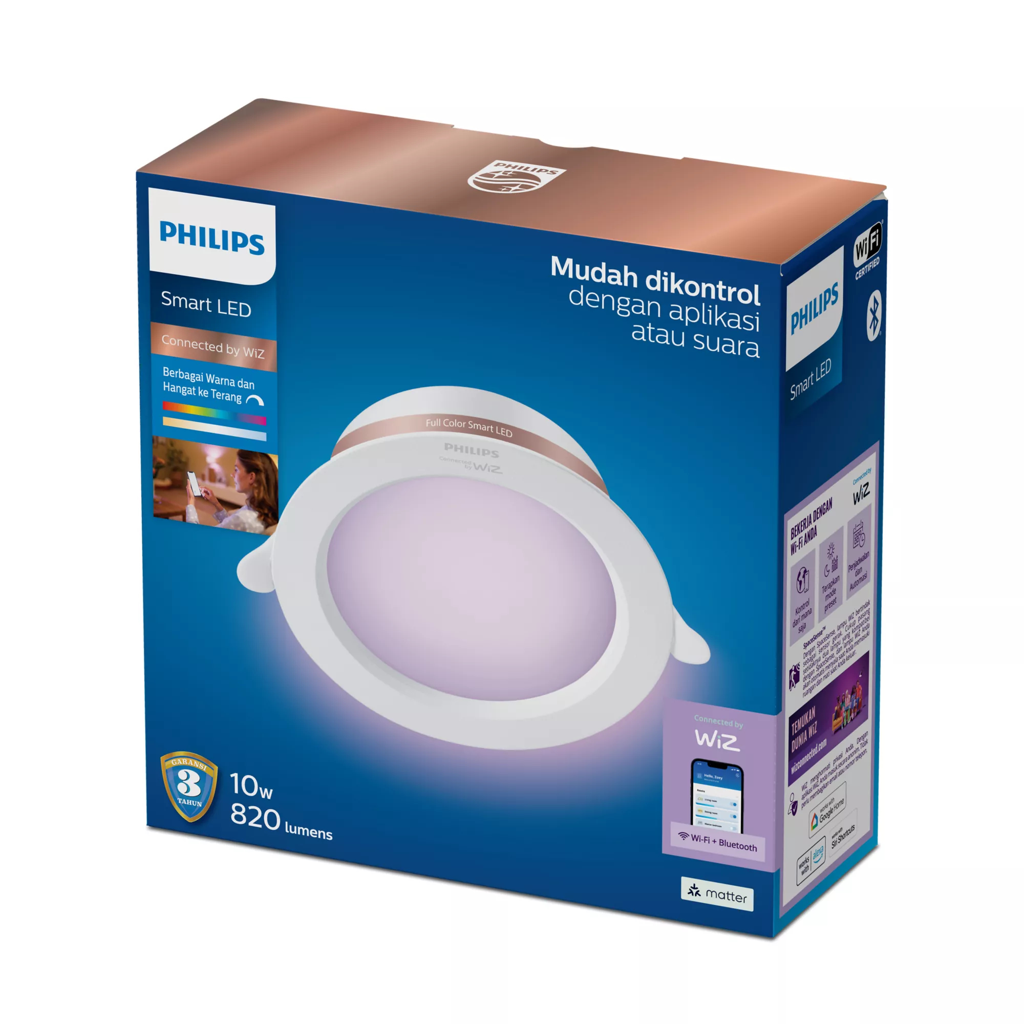 Philips by Signify Philips 8719514442108 smart lighting Smart lighting spot Wi-Fi/Bluetooth – image 4