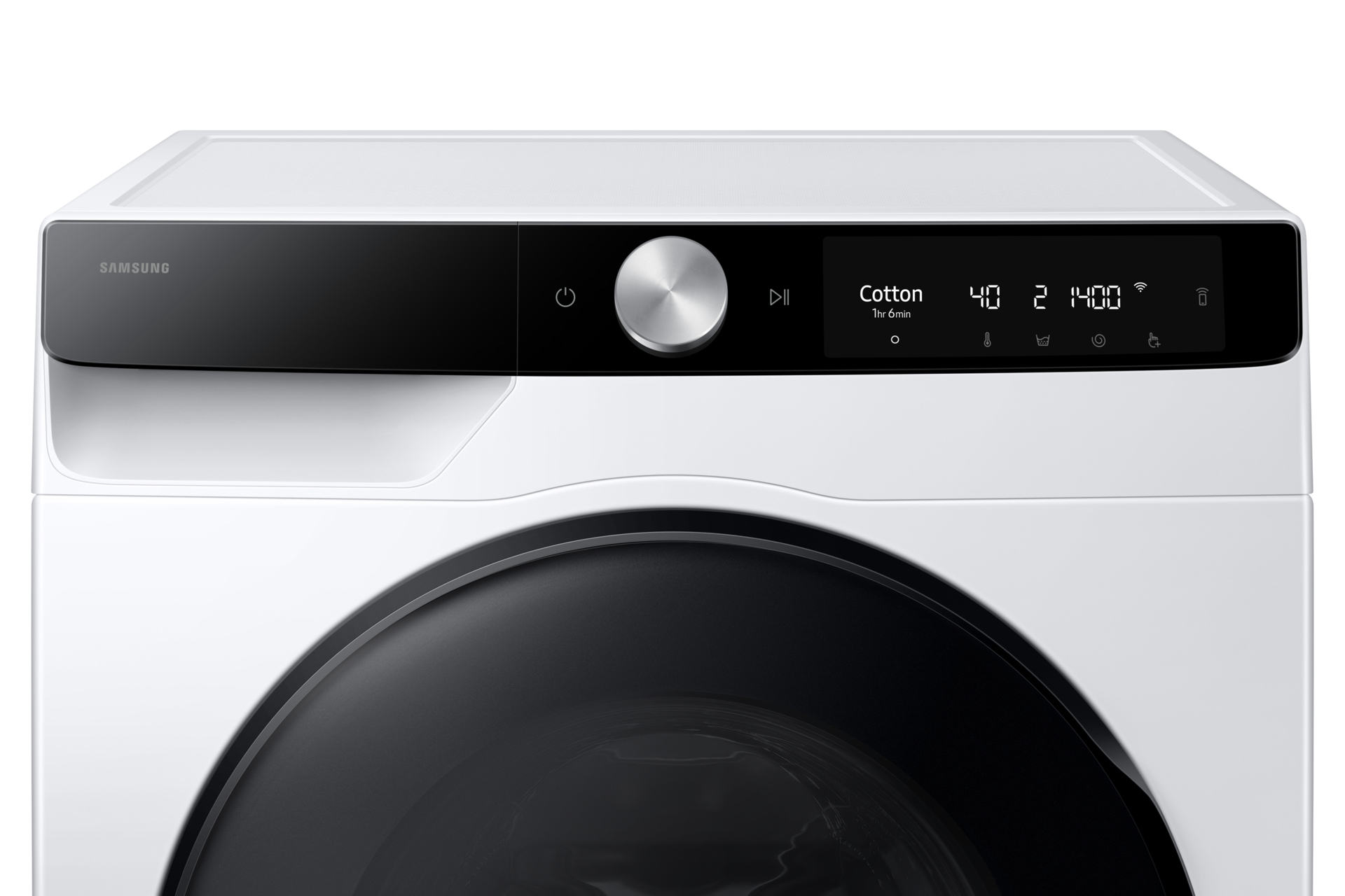 Samsung WD9XDG6B85BK washer dryer Freestanding Front-load White – image 9