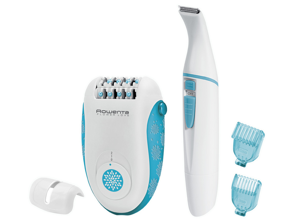 Rowenta EP2851F0 epilator 24 tweezers Blue, White