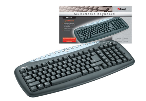 Trust Multimedia Keyboard KB-1150 DE – image 2