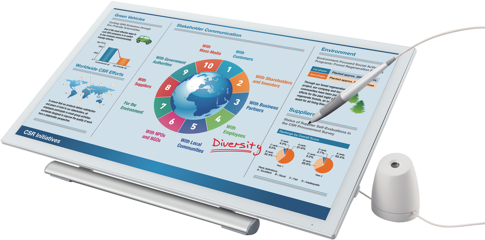 Sharp LL-P202V computer monitor – image 4