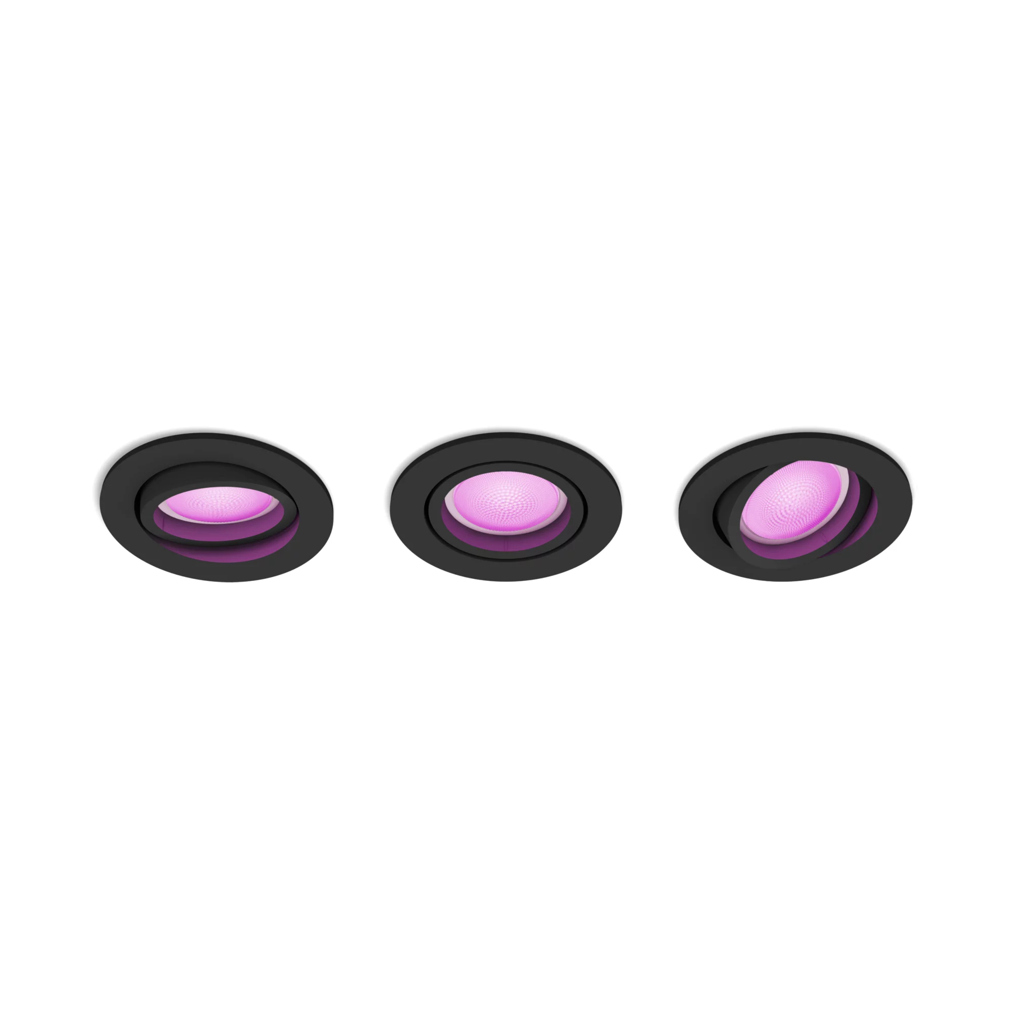 Philips by Signify Philips Hue White and colour ambience 3-pack Centura recessed spotlight