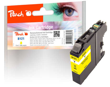 Peach 319687 ink cartridge Compatible Yellow