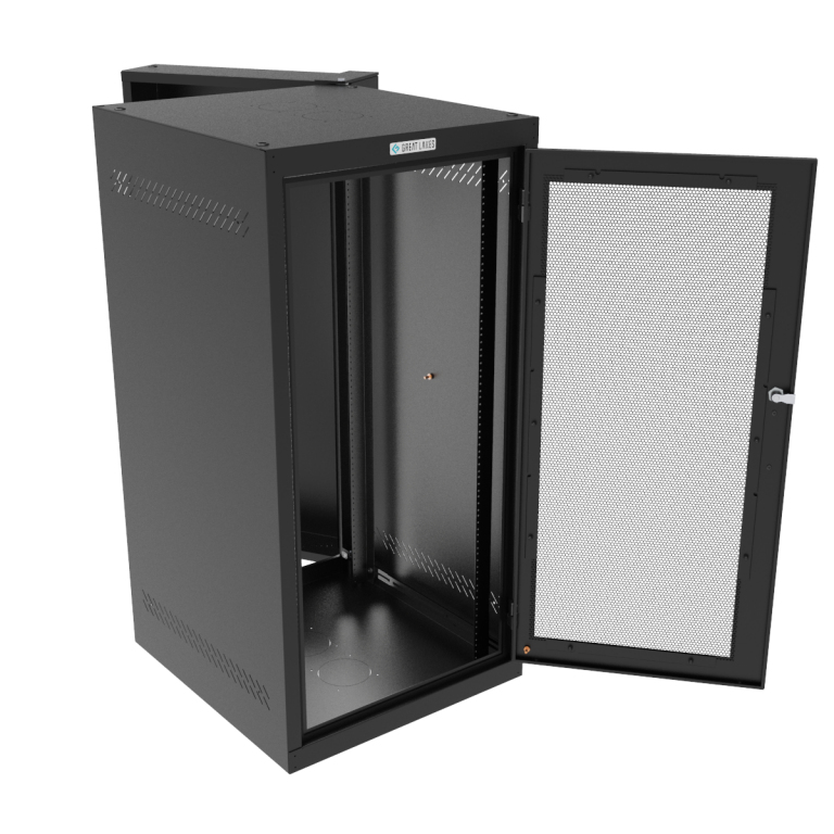 Vertiv GL48WDM-B-00 rack cabinet 25U Wall mounted rack Black – image 3