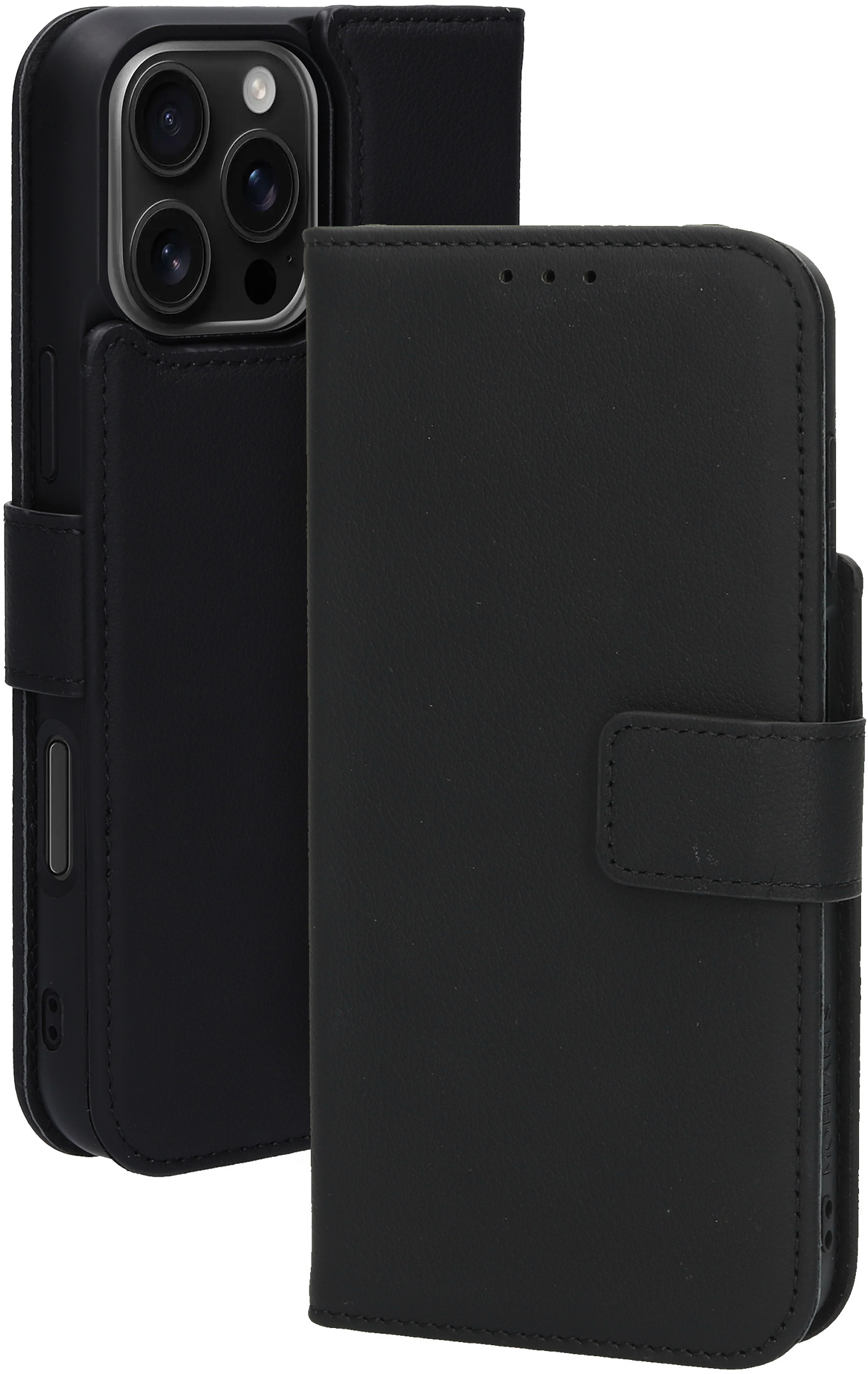 Mobiparts Leather 2 in 1 Wallet Case Apple iPhone 16 Pro Max Black – image 2