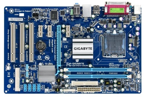 GIGABYTE GA-P41T-ES3G motherboard LGA 775 (Socket T) ATX – image 1