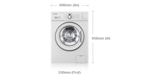 Samsung WF0802NCE washing machine Front-load – image 3