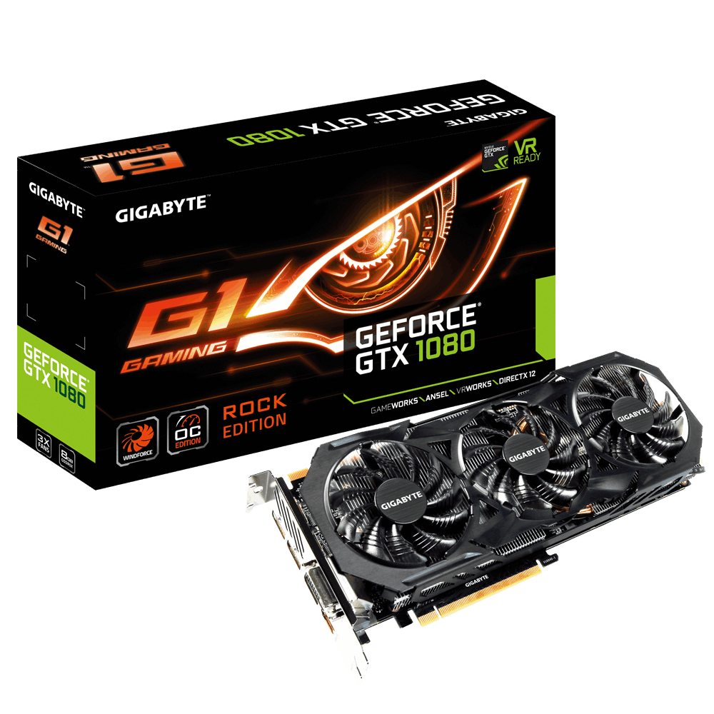 GIGABYTE GV-N1080G1 ROCK-8GD – image 2