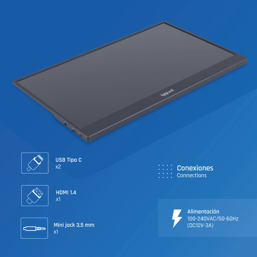 iggual MPL156 computer monitor – image 2