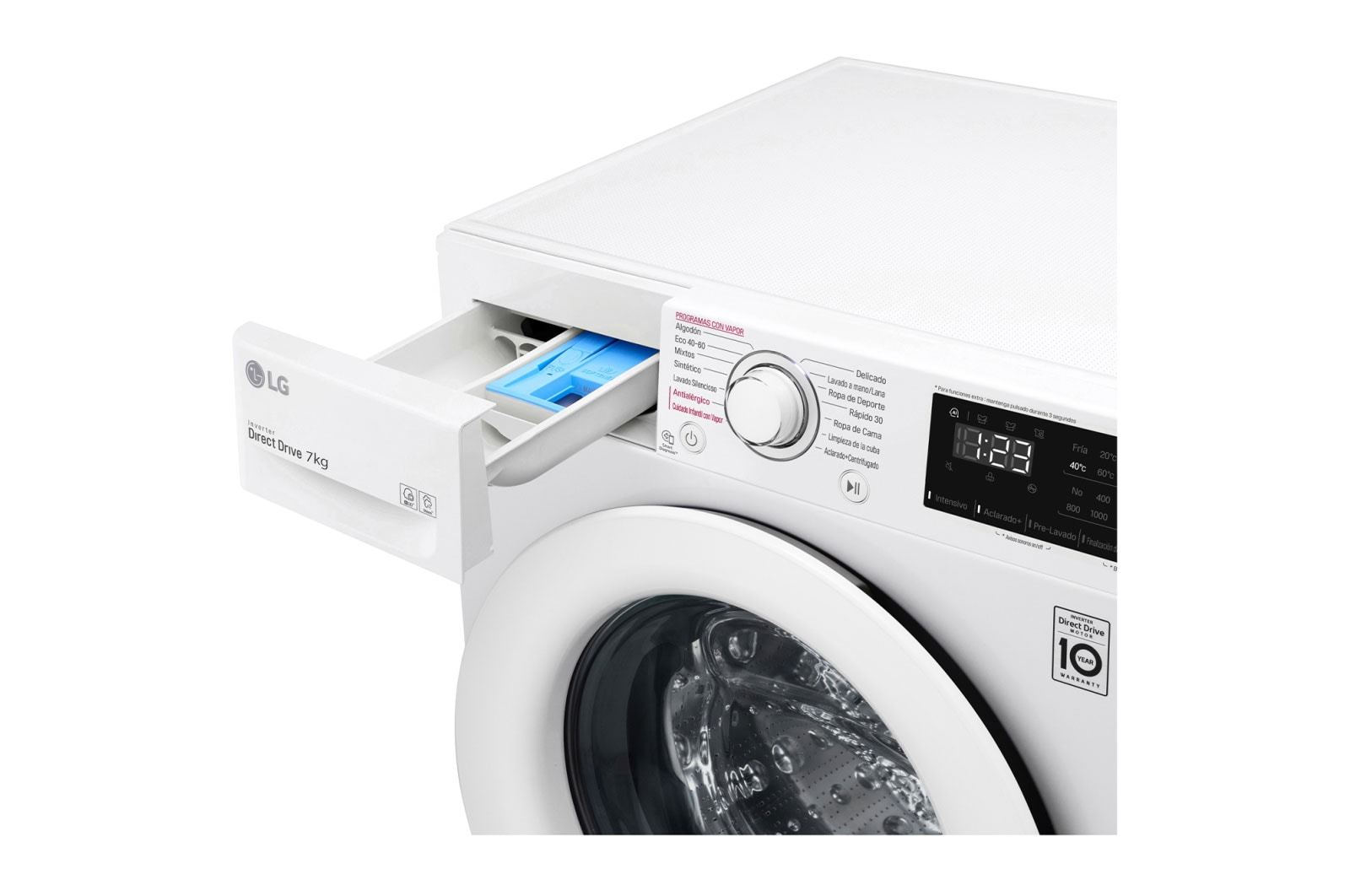 LG F2WN2S70S3W washing machine Front-load – image 4