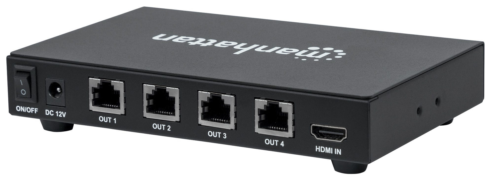 Manhattan 1080p 4-Port HDMI Extending Splitter Transmitter, Splits One Source to Four Outputs, Three Year Warranty – image 4