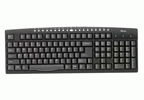 Trust Camiva MultiMedia Keyboard (Multimedia Keyboard) – image 2