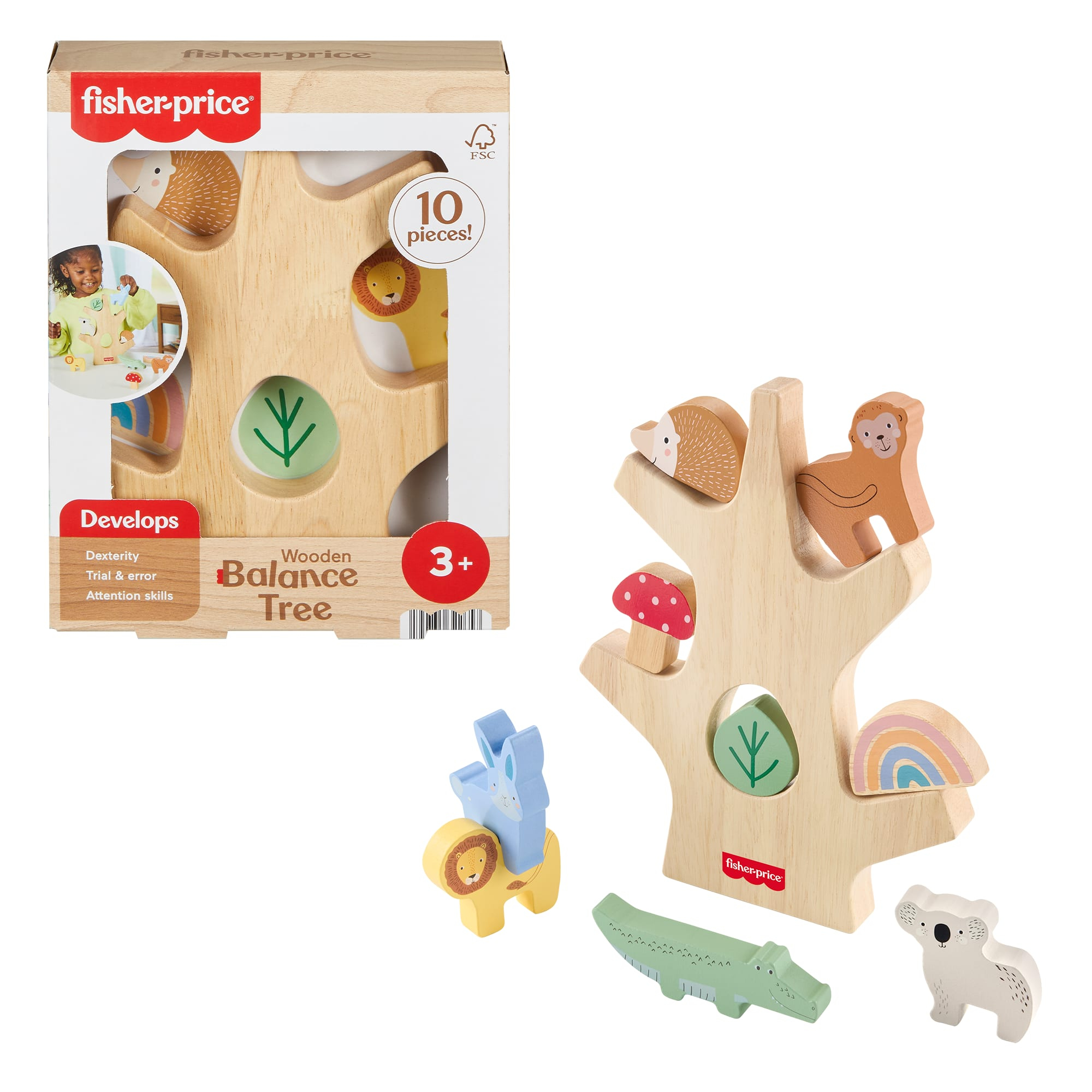 Karşılaştırma Fisher-Price JGV17 Ahşap Denge Ağacı İstif Oyuncak, Çok Renkli {request()->input('language_config')['common']['with']} Mattel JCJ38 WWE Roman Reigns Oyuncak Figür, Çok Renkli Plastik, 6 inç