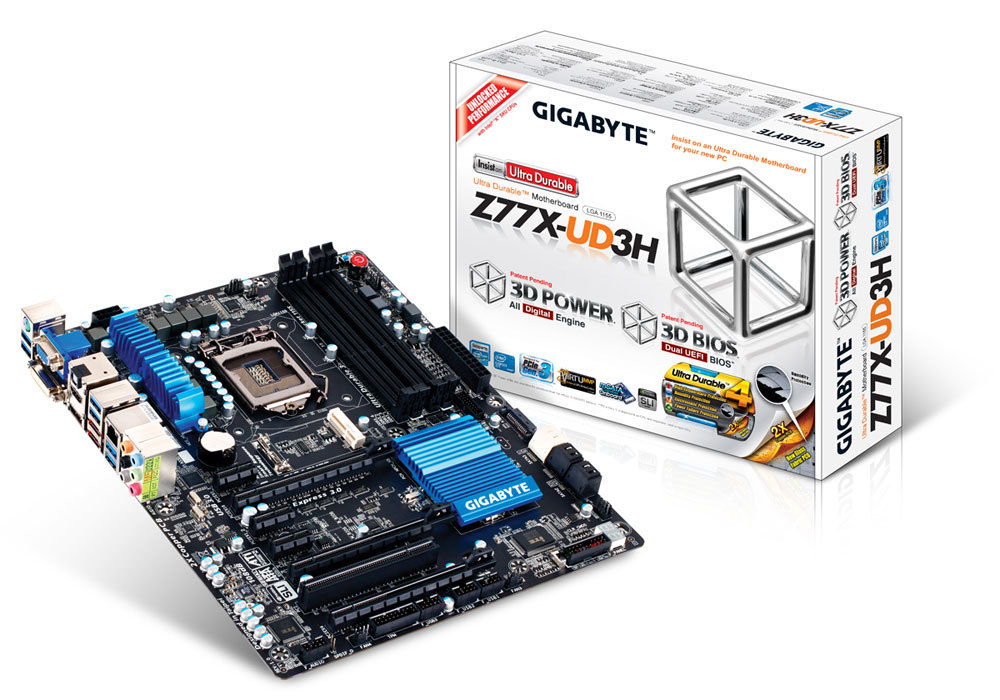 GIGABYTE GA-Z77X-UD3H motherboard Intel Z77 LGA 1155 (Socket H2) ATX – image 4