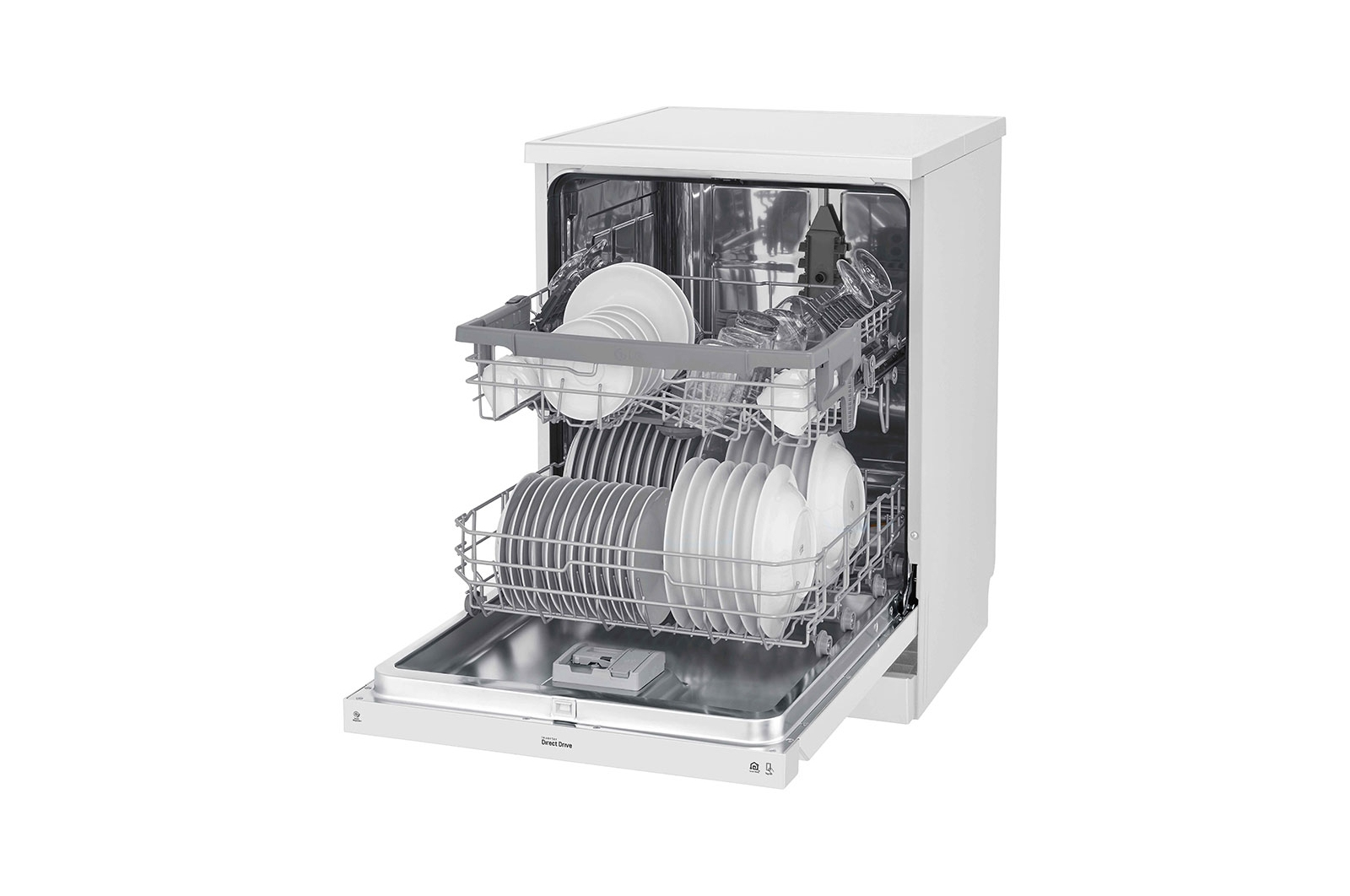 LG DFB512FW dishwasher Freestanding 14 place settings – image 9