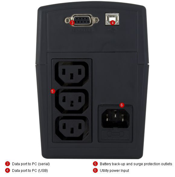 CyberPower VALUE800E-GP-B uninterruptible power supply (UPS) 0.8 kVA – image 4