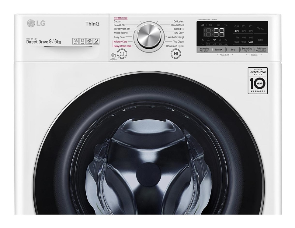 LG FWV796WTSE washer dryer Freestanding Front-load White – image 5