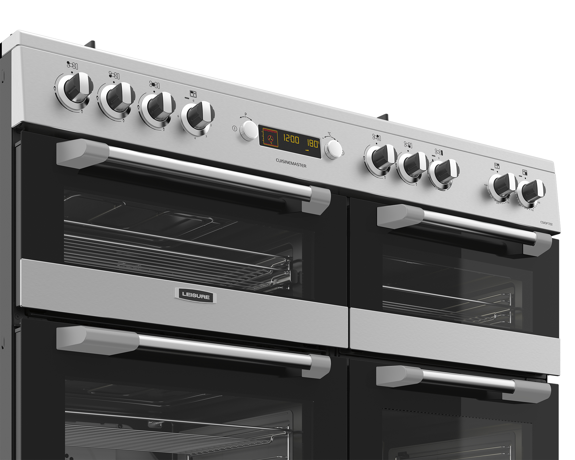 Leisure CS110F722X 110cm Dual Fuel Range Cooker with Three Ovens – image 4