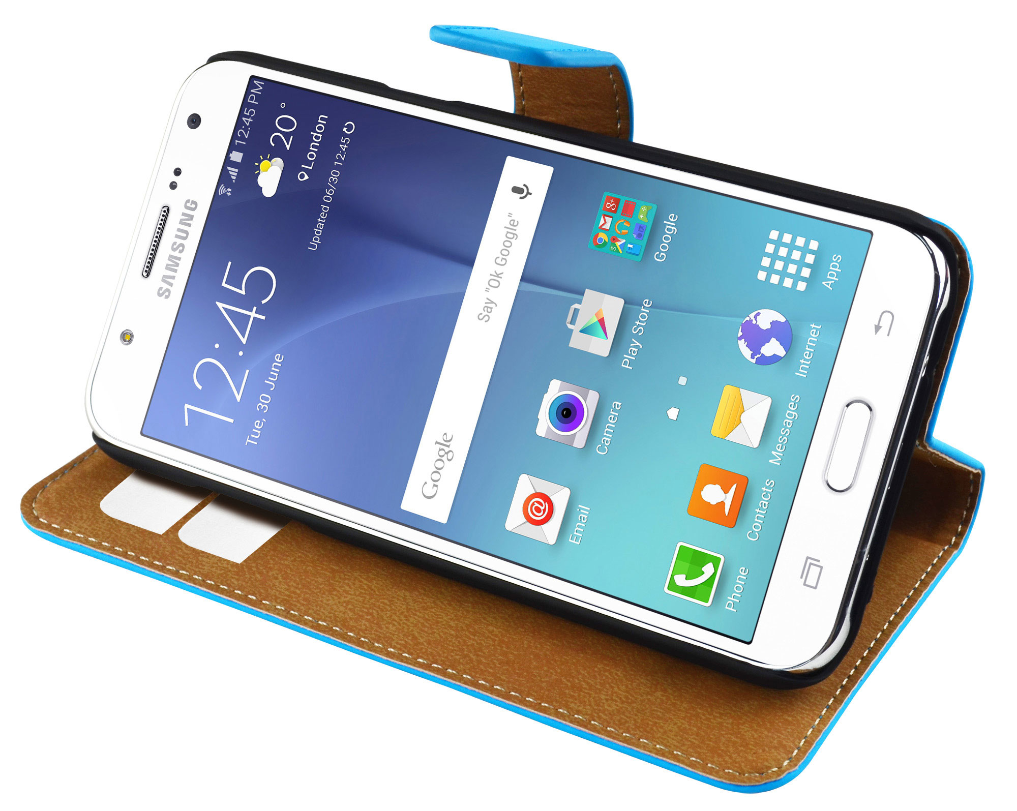 Mobiparts Premium Wallet Case Samsung Galaxy J5 Light Blue – image 5