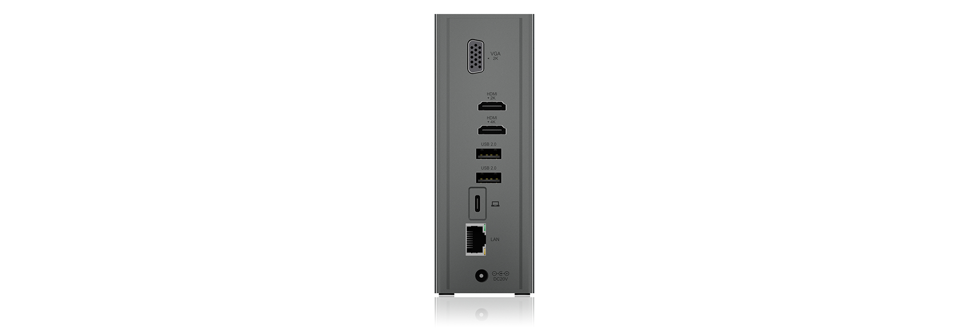 ICY BOX IB-DK2262AC Wired USB 3.2 Gen 1 (3.1 Gen 1) Type-C Anthracite – image 9