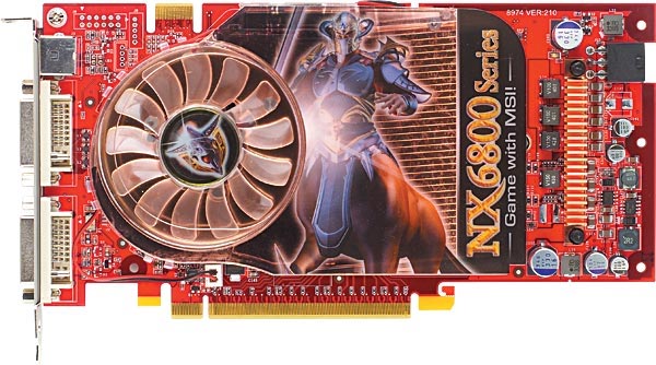 MSI Geforce 6800GT 256MB GDDR3