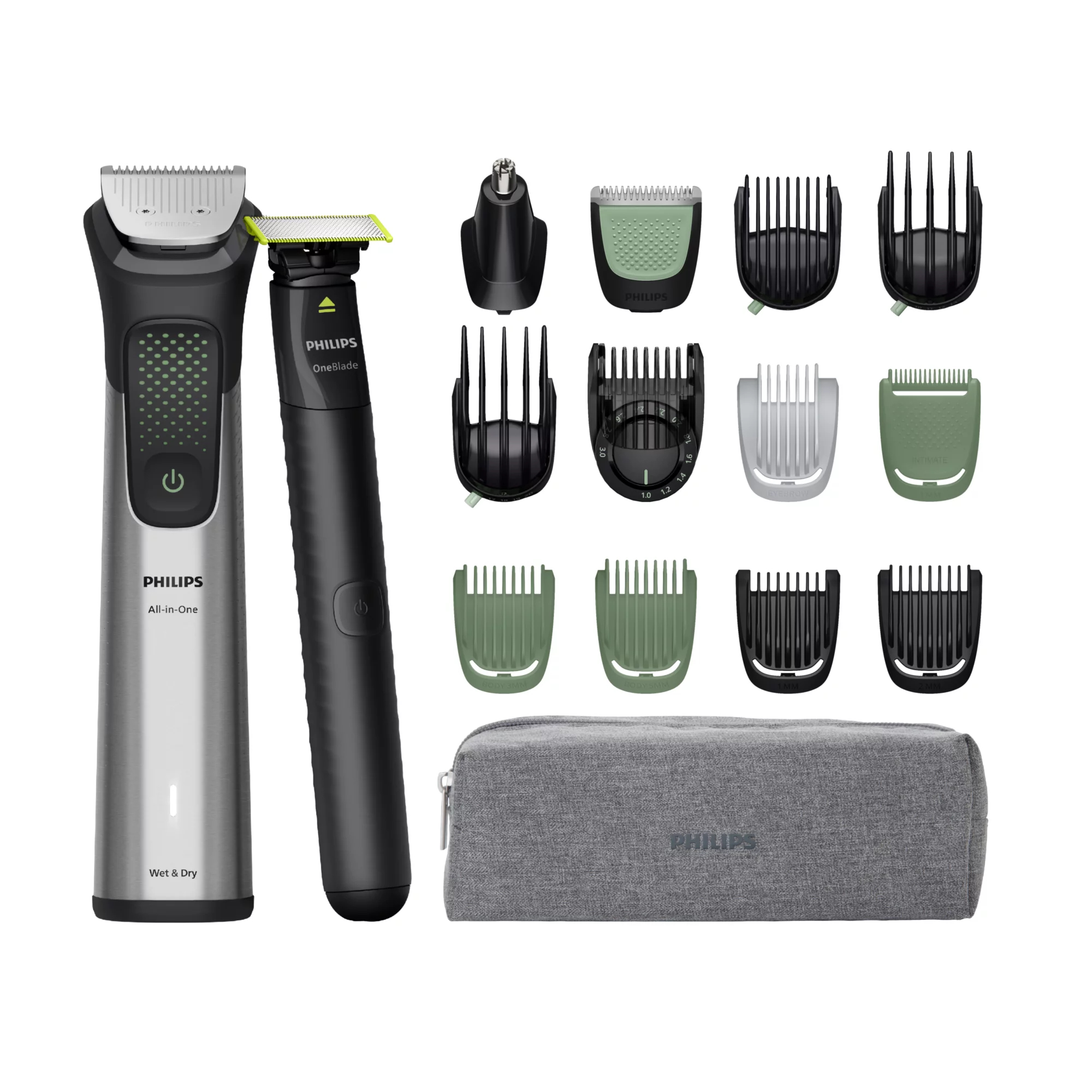 Philips MG9535/15 hair trimmers/clipper Stainless steel 27 Lithium-Ion (Li-Ion) – image 1