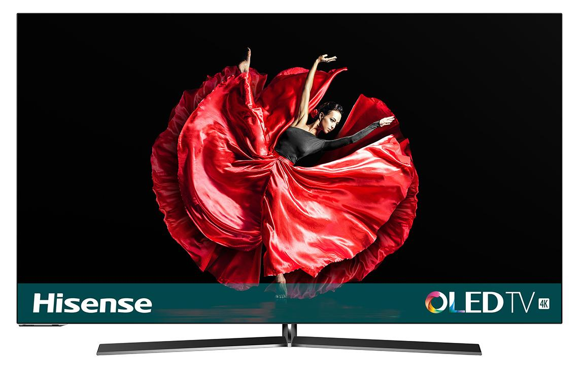 Hisense H55O8B TV 138.7 cm (54.6") 4K Ultra HD Smart TV Wi-Fi Black, Silver – image 2