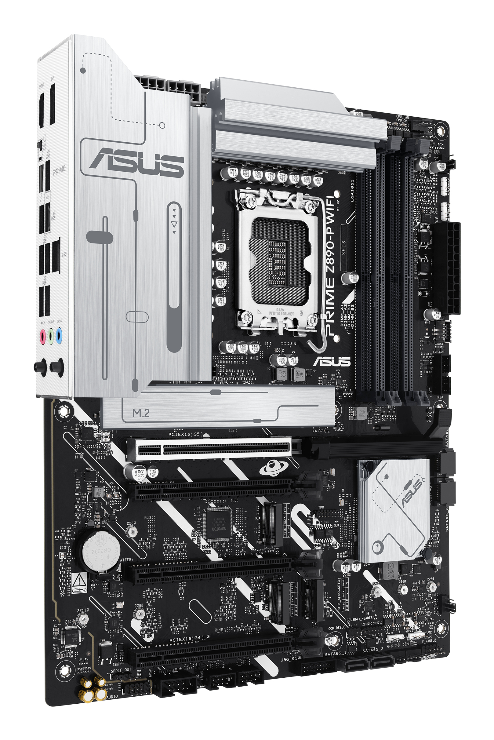Tarjeta Madre ASUS PRIME Z890-P WIFI - Socket 1851 - 4xDDR5 - 8666+(OC)MHz - HDMI - DisplayPort - ATX - PRIME Z890-P WIFI Tarjeta Madre ASUS PRIME Z890-P WIFI - Socket 1851 - 4xDDR5 - 8666+(OC)MHz - HDMI - DisplayPort - ATX - PRIME Z890-P WIFI