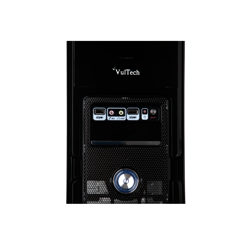 Vultech GS-2681 computer case Midi Tower Black, Transparent – image 5