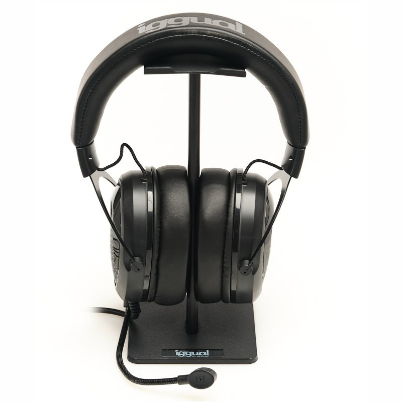 iggual IGG317136+IGG318058 headphones/headset Wired Head-band Gaming Black – image 3