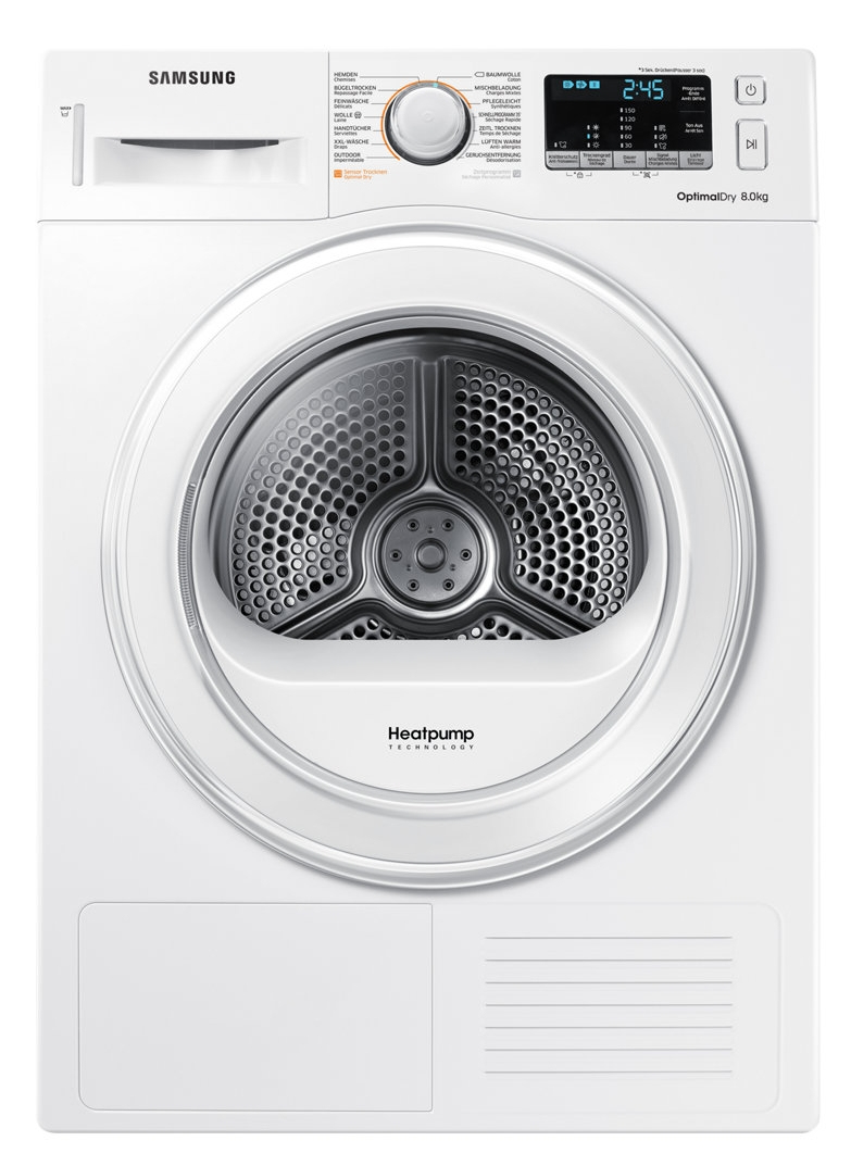 Samsung DV80M5010IW tumble dryer Freestanding Front-load – image 1