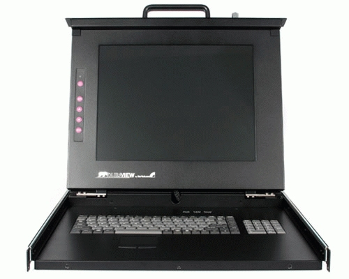 StarTech.com 1U DuraView 15" Folding LCD Rack Console – image 2