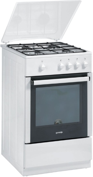 Gorenje G51101AW cooker Freestanding cooker Natural gas Gas White