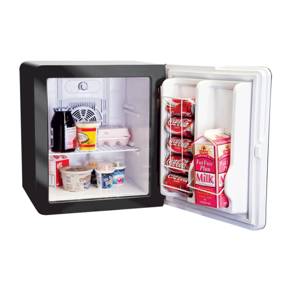 Haier HSR17B fridge Freestanding Black