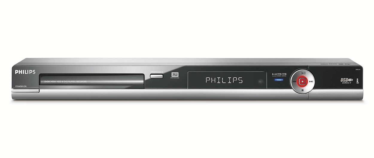 Philips DVDR3455H 160 GB Hard Disk/DVD Recorder – image 2