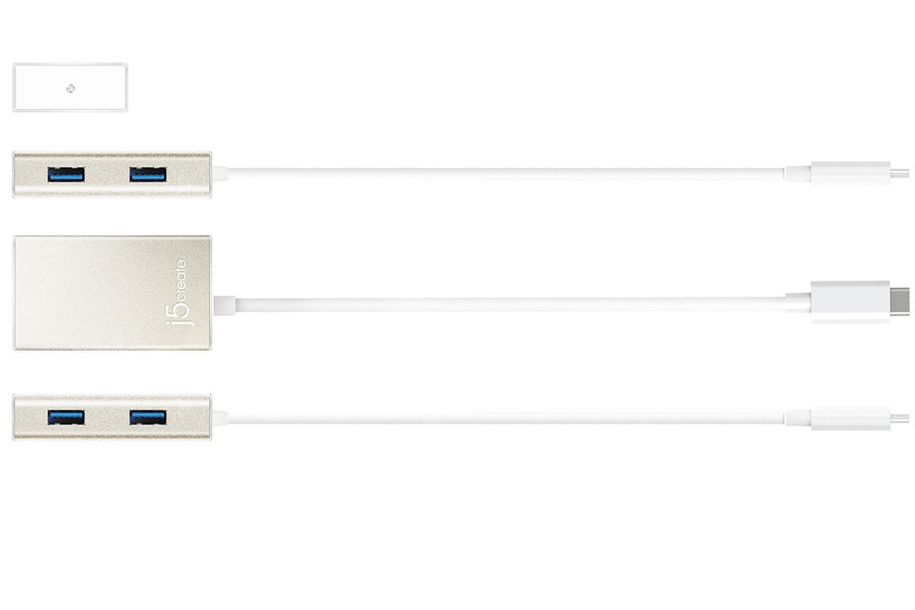 j5create JCH343 USB Type-C 4-Port Hub – image 3
