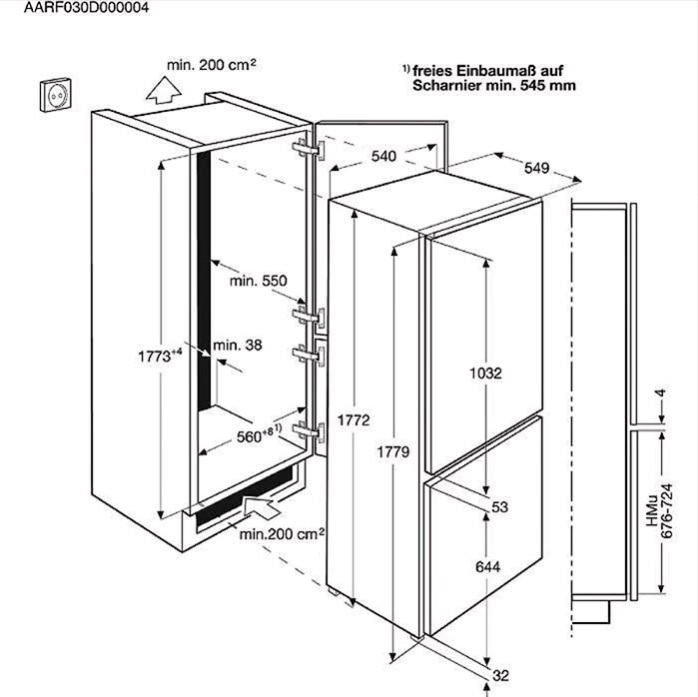 AEG SCB81826TS Built-in – image 2