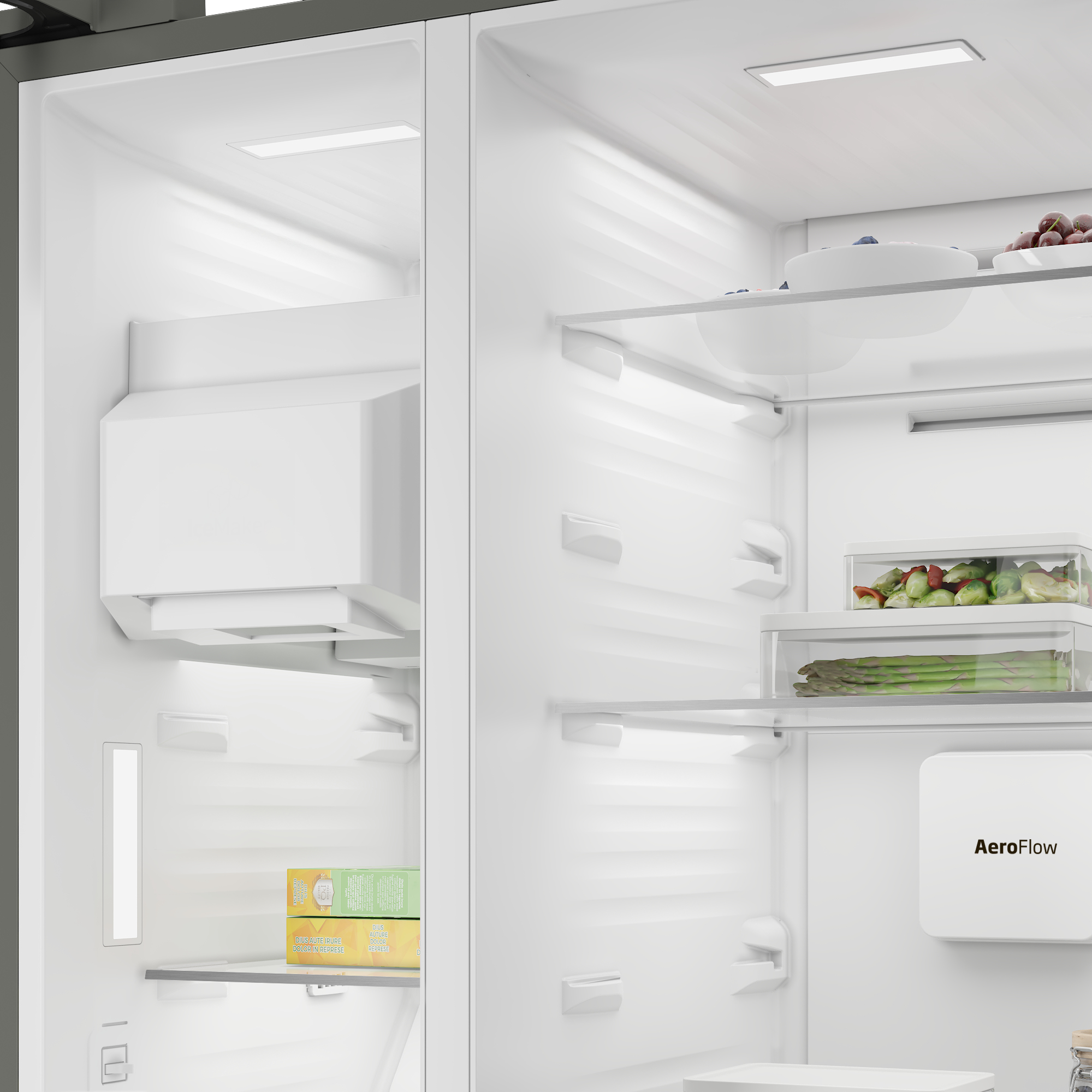 Beko ASN492VPS Freestanding American Style Fridge Freeze with HarvestFreshTM – image 9