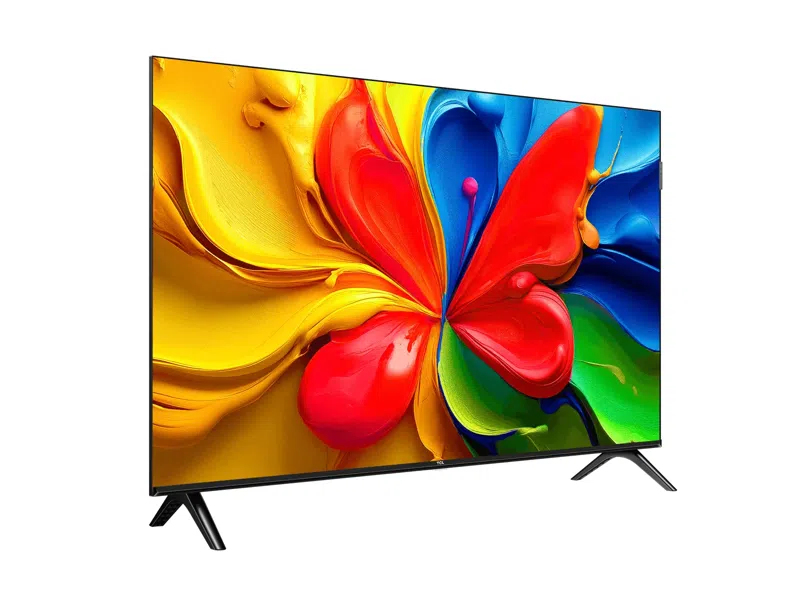 TCL 32V4C 32" QLED Smart TV HD Android TV Triple Tuner Schwarz