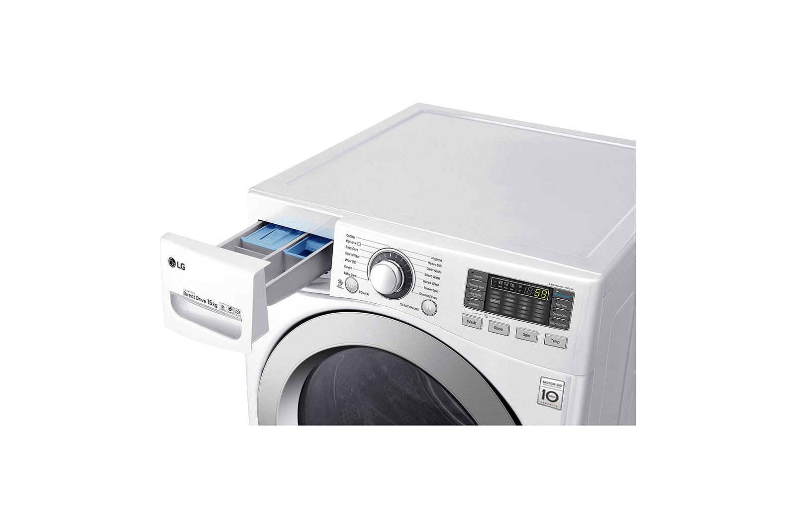 LG F1P1CN4WC washing machine Front-load – image 6