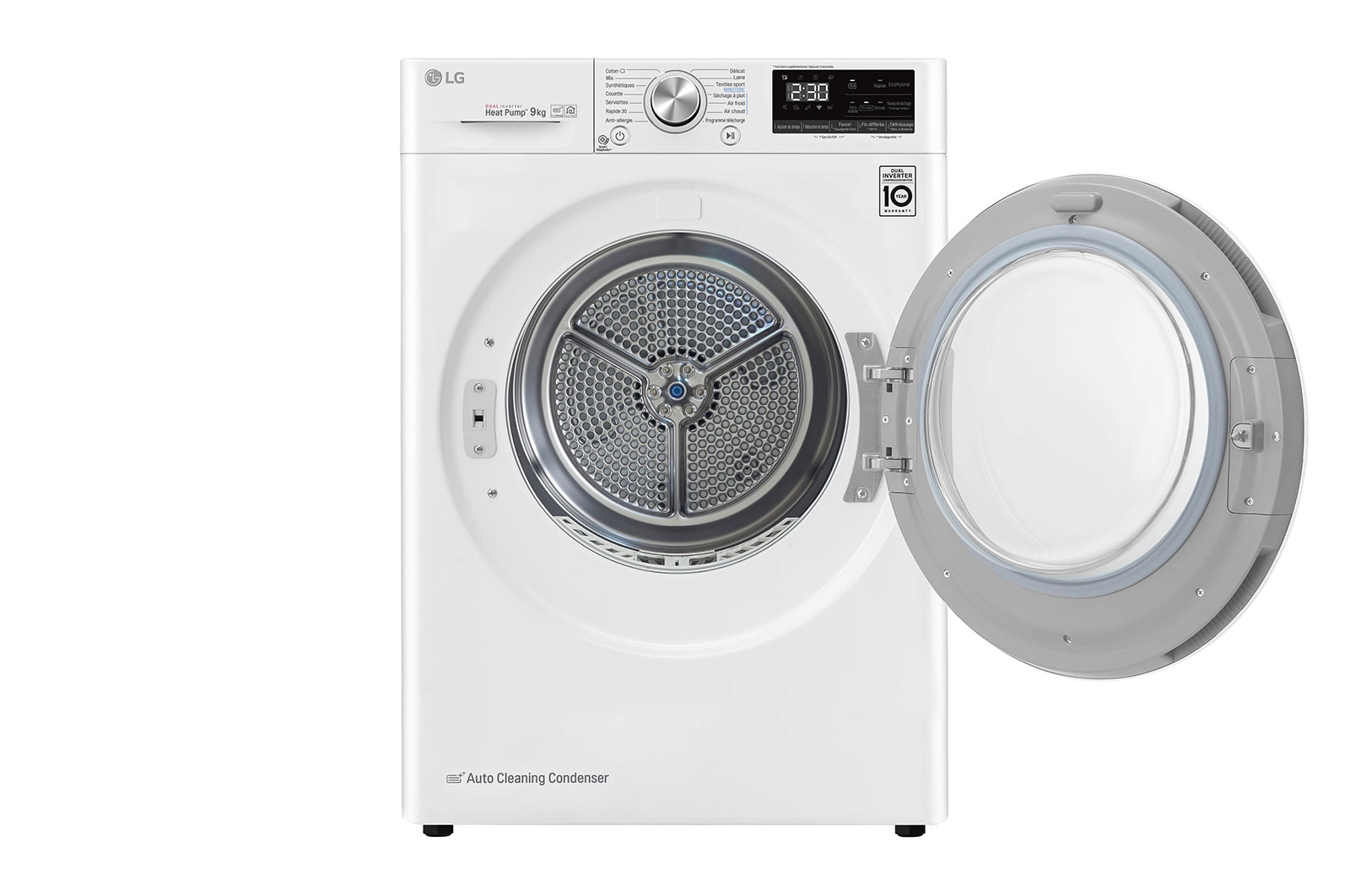 LG RH9V71WHN tumble dryer Freestanding Front-load – image 3