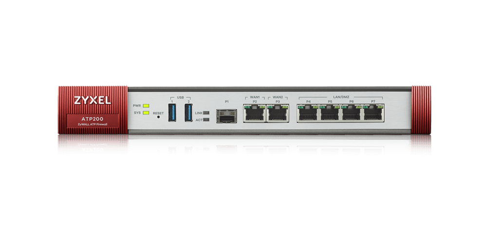 Zyxel ATP200 hardware firewall Desktop 2 Gbit/s – image 3