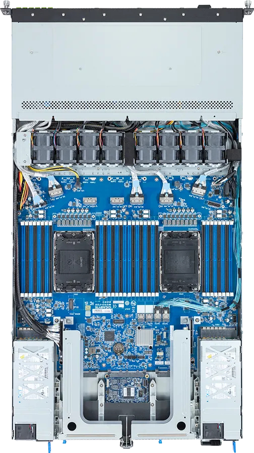 GIGABYTE R183-S97-AAD1 Intel C741 LGA 4677 (Socket E) Rack (1U) Black, Steel – image 3