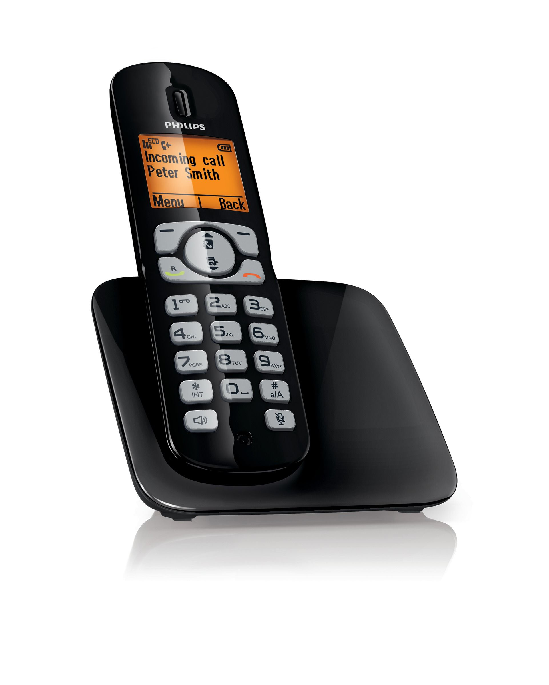 Philips BeNear CD2801B/CZ telephone Caller ID Black – image 1